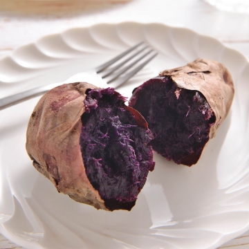 Frozen Baked Purple Sweet Potato